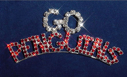 Go Penguins Pin